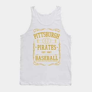 Vintage Pirates American Baseball Tank Top